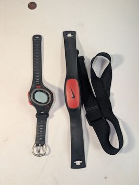 Nike Triax c5 SM0015 Rubber Fitness Wristwatch H2O